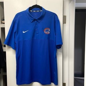 Nike Chicago Cubs golf polo